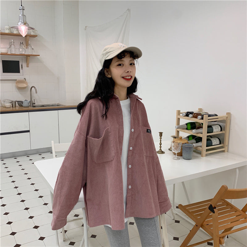Autumn women casual work Shirts - friipe