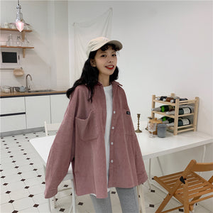 Autumn women casual work Shirts - friipe