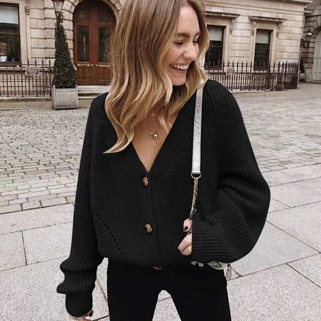 Women Knitted Sweater Fashion Autumn - friipe