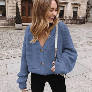 Women Knitted Sweater Fashion Autumn - friipe