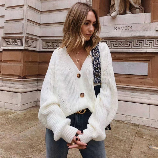 Women Knitted Sweater Fashion Autumn - friipe